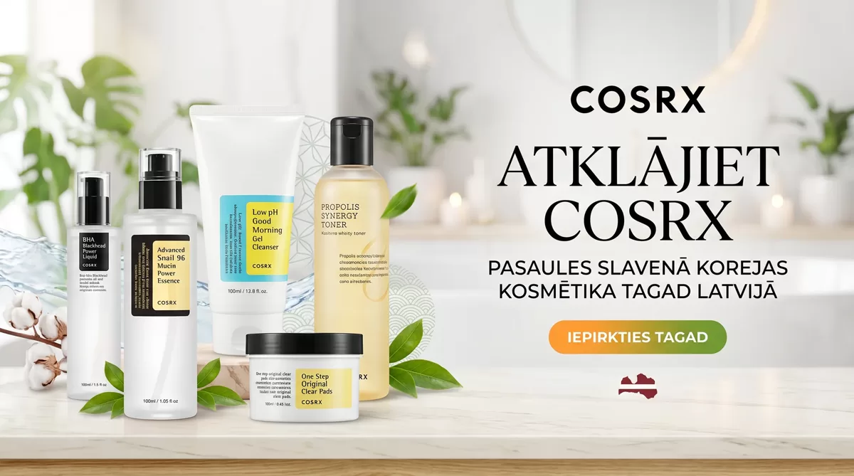 COSRX kosmētika | Korejiešu kosmētikas interneta veikals | K-Beauty veikals